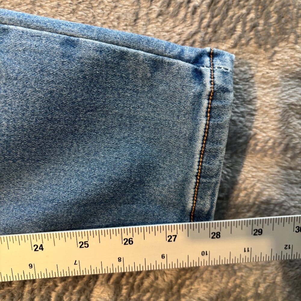 Nicole Miller Soho High Rise Ankle Skinny Jeans Women's Size 12 30x28 Stretch - Picture 8 of 10